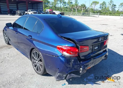 2019 BMW 540 from USA, damaged, VIN WBAJE5C52KWW42453